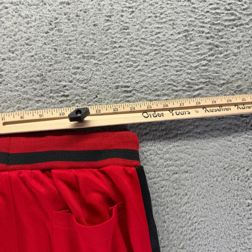 Mnml Pant Mens S Red Cotton Track Tapered Running Activewear Performance Workout